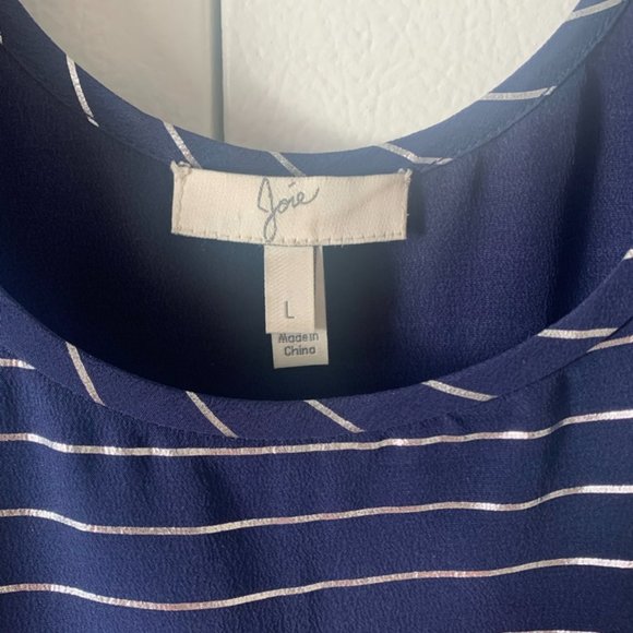 Joie Zanella Striped Silk Tank - Picture 4 of 5